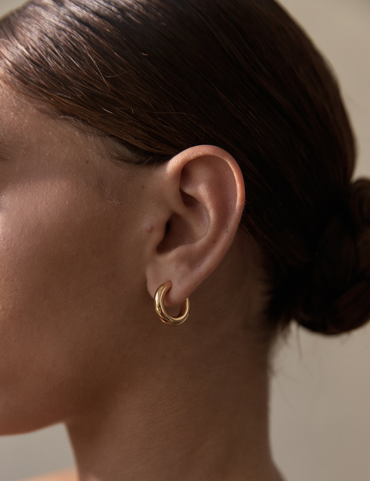 J.Crew: Set-of-three Small Hoop Earrings For Women